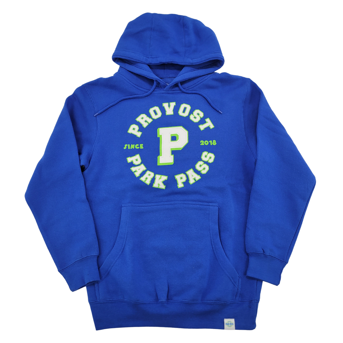 Provost Park Pass Blue Hoodie